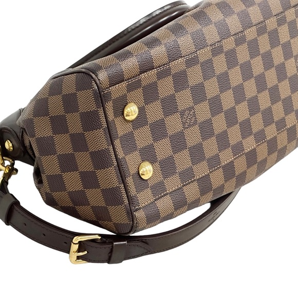 Louis Vuitton Trevi Handbag Damier PM Brown 2 Way Satchel Crossbody - Picture 9 of 15